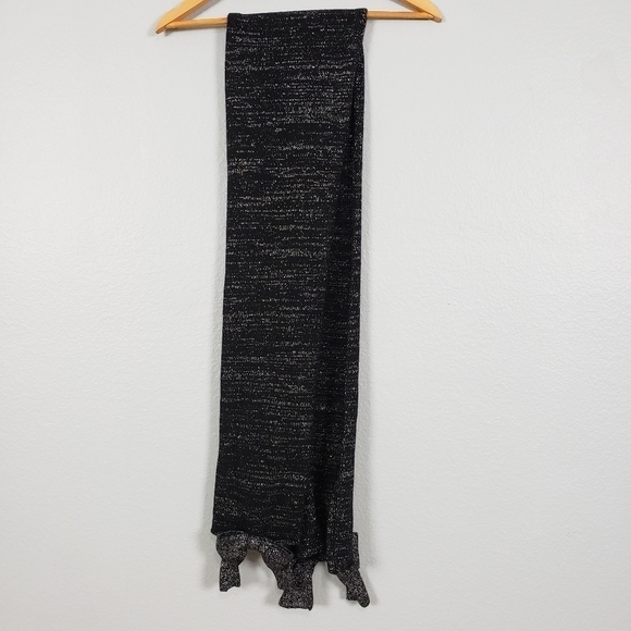 PORTOLANO Wool Fur Blend Bow Detail Scarf - Picture 7 of 10